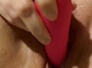 masturbation, chatte-pussy, amateur, milf, jouet, belle-femme-ronde, doigtage, ejaculation, britannique, solo