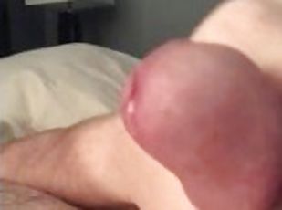 Stroking my Cock until cumming hard