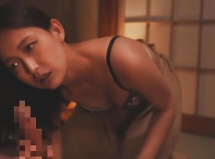 asiatisk, amatør, blowjob, japansk, handjob, deepthroat, brunette