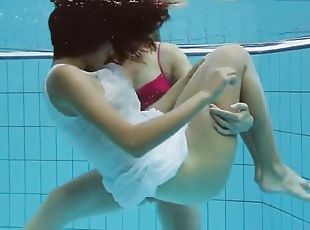 público, ruso, lesbiana, adolescente, playa, piscina, bikini