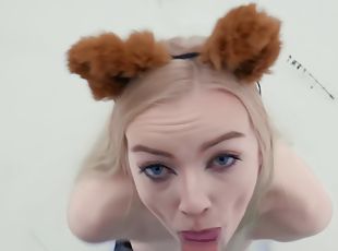 russisk, amatør, blowjob, cumshot, stor-pikk, tenåring, handjob, deepthroat, pov, facial