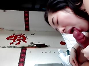 Asian cock sucking teen