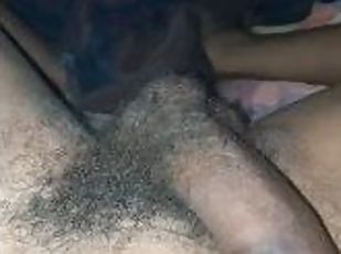 BBC stroking dick