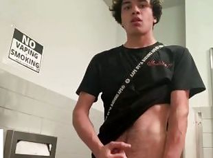 masturbation, public, maigre, amateur, ejaculation-sur-le-corps, ados, gay, branlette, ejaculation, solo