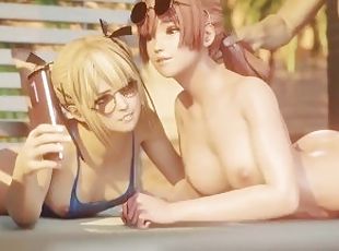 ?MMD R-18 SEX DANCE?TASTY SEX ON THE BEACH SWEET INTENSE PLEASURE ??????? [MMD]