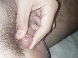 masturbation, amateur, milf, branlette, secousses, point-de-vue, drôle, solo, minuscule, bite