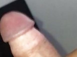 masturbation, amateur, énorme-bite, branlette, point-de-vue, solo, bite