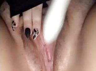 peluda, masturbación, orgasmo, coño-pussy, amateur, juguete, regordeta, a-solas, húmedo