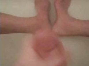 baignade, masturbation, amateur, ejaculation-sur-le-corps, gay, branlette, douche, solo, réalité