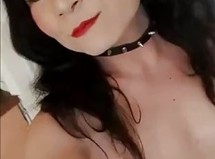 transexual, amateur, alemán, lencería, culazo, a-solas