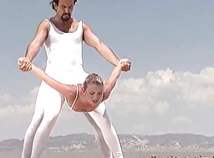 Anal Yoga In The Desert