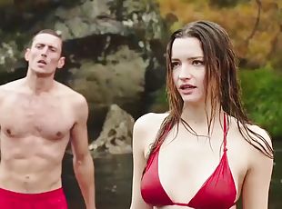 Talulah Riley exposed in underwear