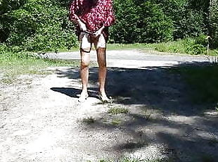 fisting, masturbation, en-plein-air, public, anal, jouet, gay, branlette, bdsm, lingerie