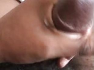 amateur, gay, branlette, black, point-de-vue, ejaculation, solo