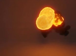 Cool Fireball Simulation