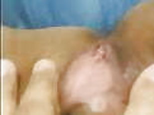 asiatisk, fitta-pussy, mogen, fingerknull