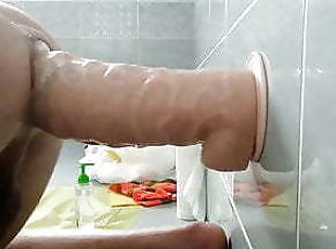 fisting, velho, russo, anal, brinquedo, gay, dildo, mais-velho