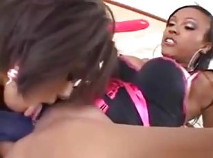 mamada, negra-ebony, lesbiana, oral