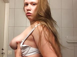 gros-nichons, orgasme, pisser, giclée, babes, ados, branlette, solo