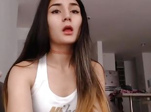 orgasmo, amateur, babes, adolescente, juguete, latino, jóvenes18, mona, a-solas, morena