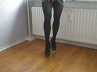 Wieder geil in High Heels