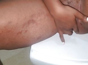 Fingers My Pussy In My Washroom For Second Time