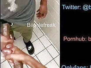 masturbation, en-plein-air, public, fellation, énorme-bite, gay, branlette, black, couple, ejaculation