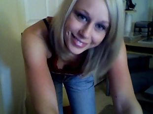 teenager, hjemmelavet, webcam, solo, cowboybukser, realitet