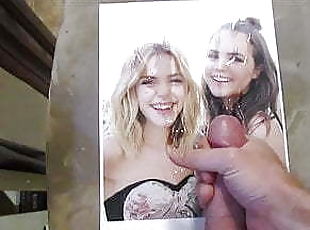 Kiernan Shipka &amp; Bailee Madison Cum Tribute