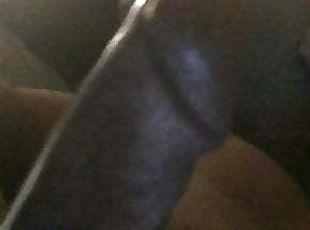 My big black dick dripping hot cum