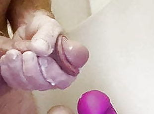 papa, masturbation, amateur, énorme-bite, jouet, gay, ejaculation, pappounet