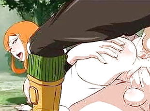 Inoue orihime dp porn