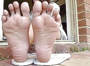 asian outdoor feet