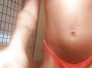 transsexuelle, amateur, ébène, black, ladyboy, point-de-vue, jeune-18, solo, petits-seins