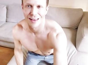 masturbation, anal, ejaculation-sur-le-corps, gay, pornstar, doigtage, pieds, secousses, gode, fétiche