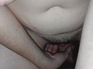 cul, gros-nichons, amateur, énorme-bite, ados, ejaculation-interne, couple, point-de-vue, chevauchement, bite