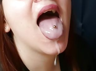 amatør, blowjob, cumshot, hjemmelaget, kjæreste-girlfriend, cum, oral, utrolig, perfekt, pikk