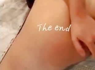 asiatique, cul, gros-nichons, masturbation, amateur, anal, ejaculation-interne, seins, solo, petits-seins