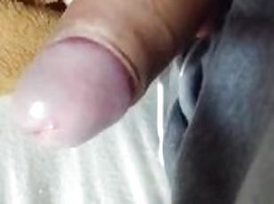 masturbation, amateur, énorme-bite, branlette, solo, réalité, bite