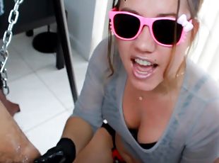 strapon, anal, pov, blond, fetisj, femdom