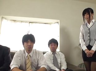 bureau-office, fellation, ejaculation-sur-le-corps, jouet, hardcore, japonais, gangbang, ejaculation, assez