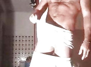 papa, masturbation, amateur, gay, branlette, mexicain, pappounet, musclé