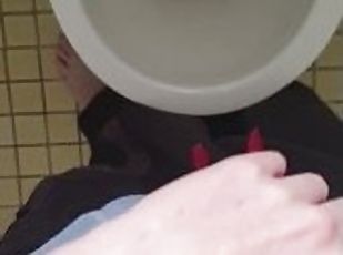 amateur, gay, point-de-vue, européenne, euro, toilette, fétiche, solo, gros-plan, minet