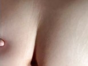 asiatique, levrette, orgasme, chatte-pussy, amateur, milf, jouet, ejaculation-interne, couple, point-de-vue