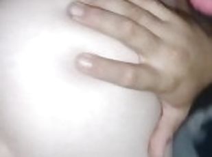 orgasmo, amador, babes, adolescente, ejaculação, tetas-pequenas