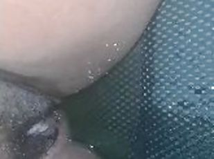 culo, meando, amateur, negra-ebony, fetichista, a-solas