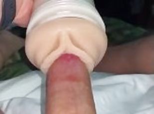 My big hard cock stuffing Elsa fleshlight