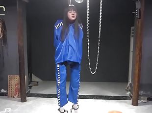 asiatique, hardcore, bdsm, esclave, fétiche, chinoise, bondage, prison-prison, brunette