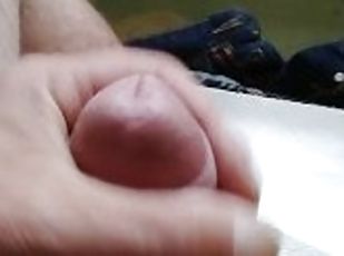 masturbation, amateur, ejaculation-sur-le-corps, branlette, solo