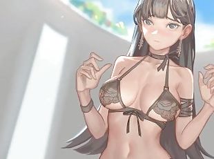 arsch, groß-titten, babe, immens-glied, erotisch-mutti, junge, bukkake, anime, hentai, bikini